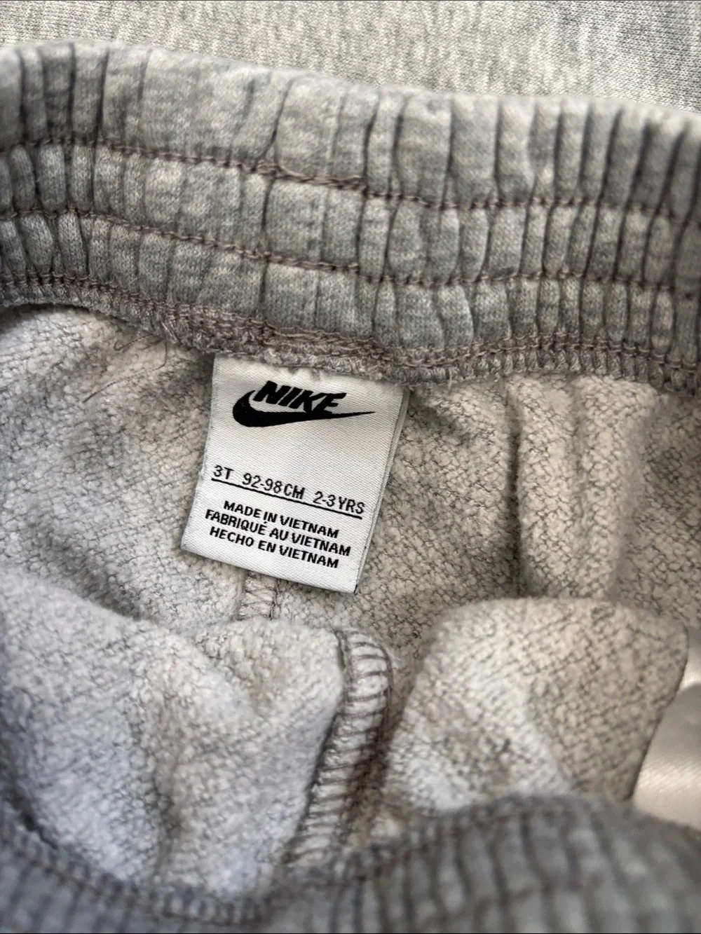 Nike Gray Kids Hoodie & Joggers Set with Logo toddler 3T
